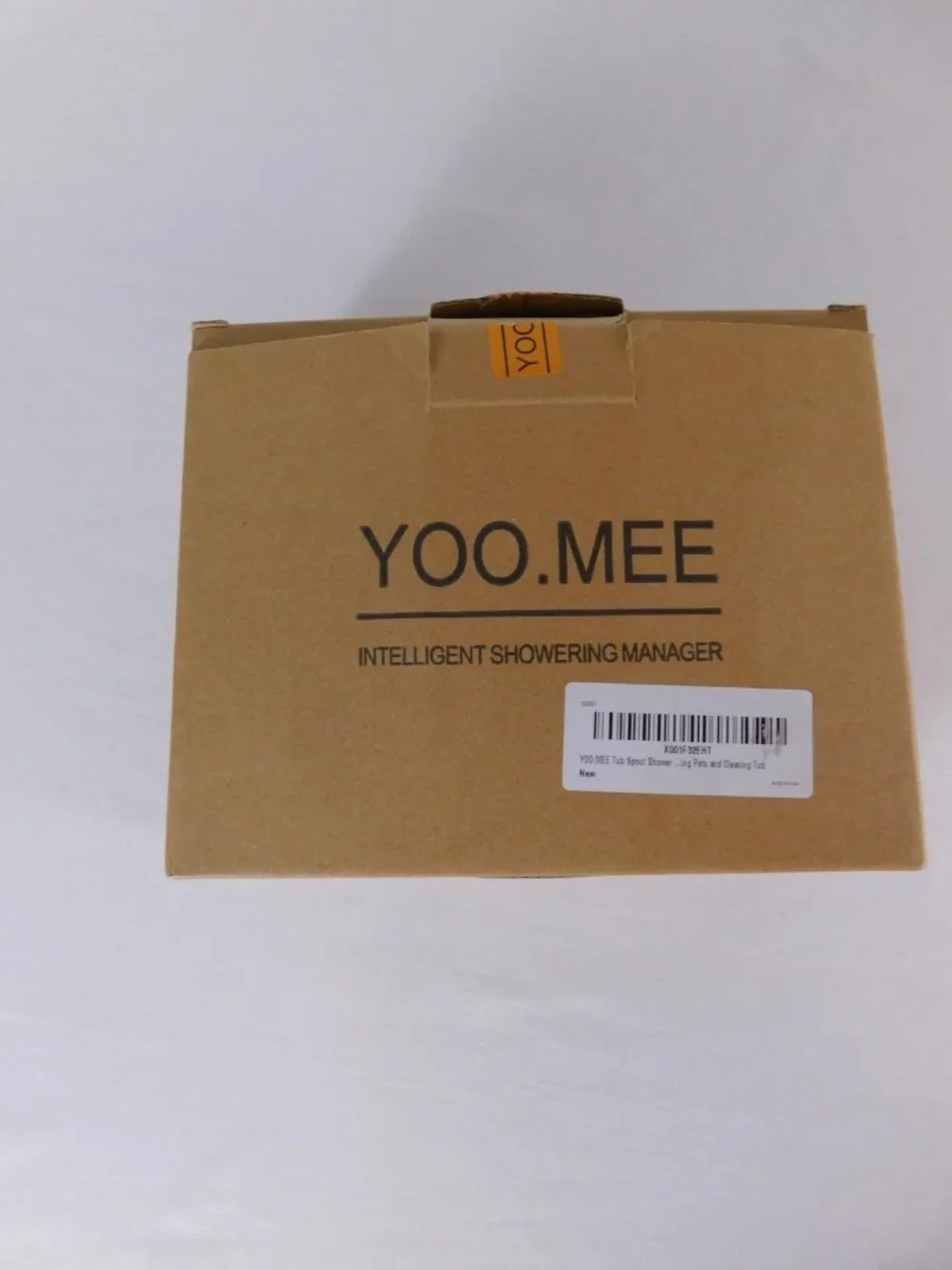 YOO.MEE Tub Spout Shower Sprayer Silver ABS Chrome Bathtub Lever Kit W Hose